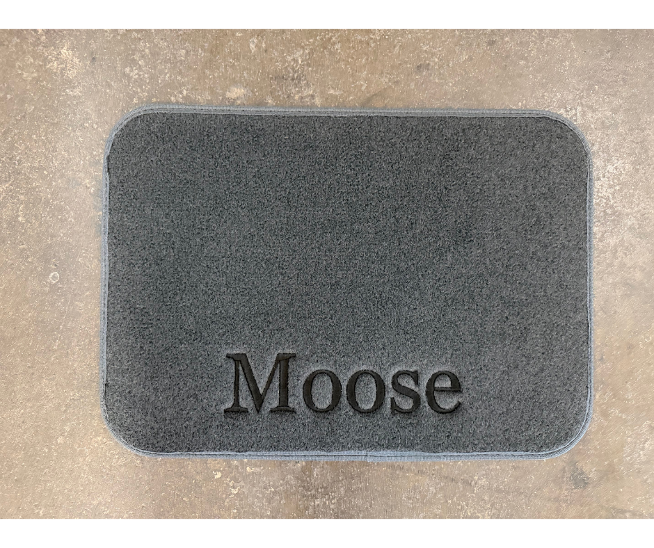 Moose Pet Mat - from our mistake stack