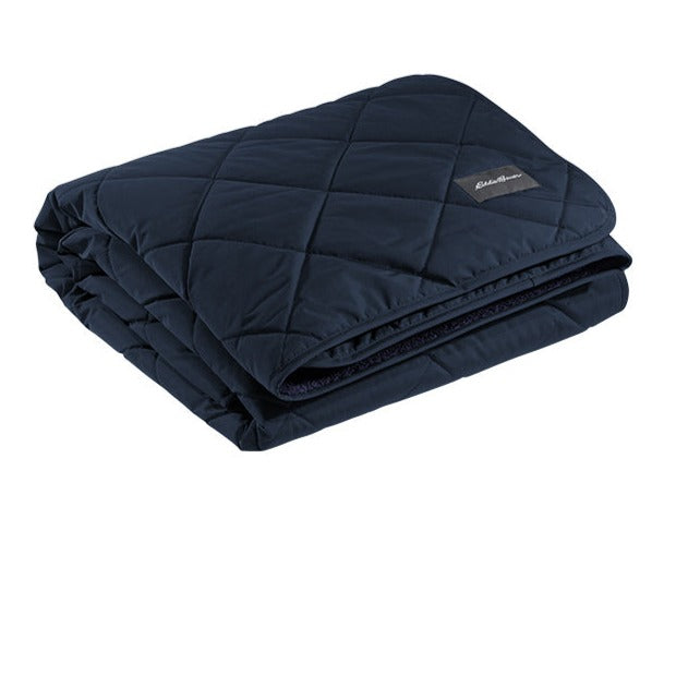 Eddie Bauer® Quilted Plush Water-Resistant Outside Blanket - Custom Embroidered