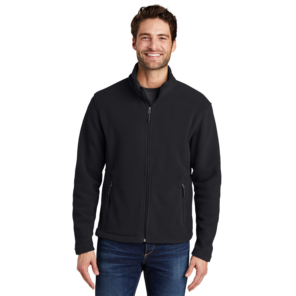 Full Zip Fleece Jacket - Custom Embroidered