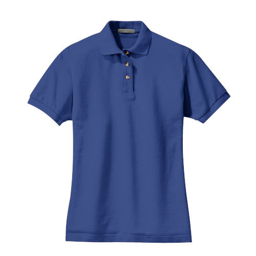 Ladies Pique Knit Polo