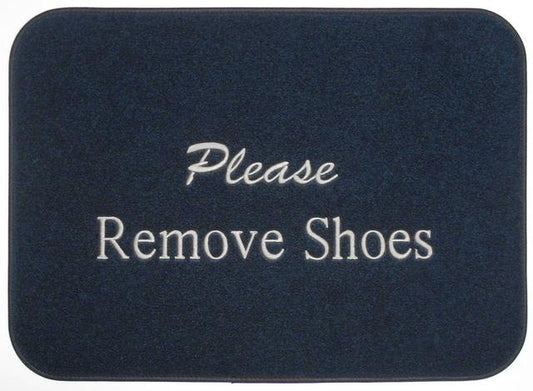 Please Remove Shoes Boat Mat