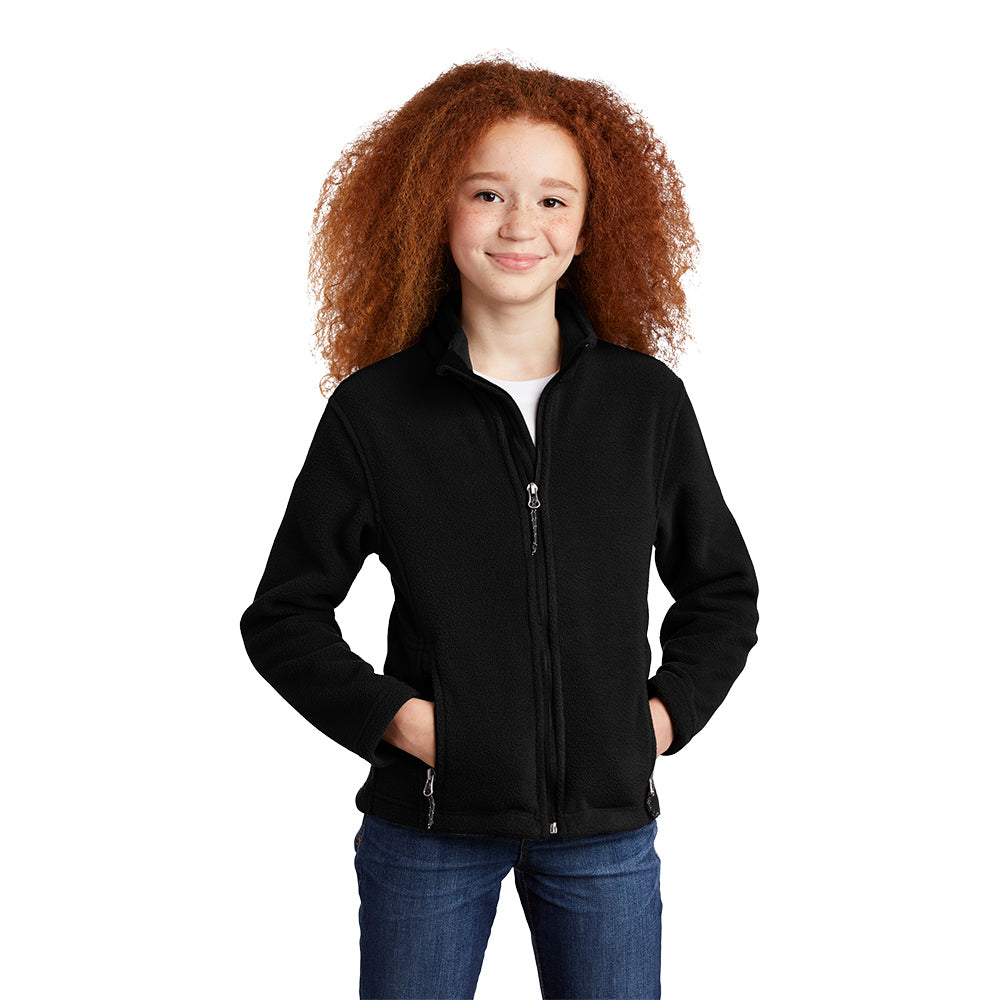 Full Zip Fleece Jacket - Custom Embroidered