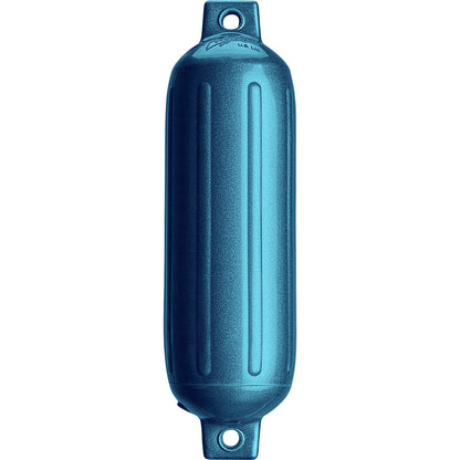 Polyform G-3 Twin Eye Fender 5.5" x 19" - Metallic Blue [G-3-METALLIC BLUE]