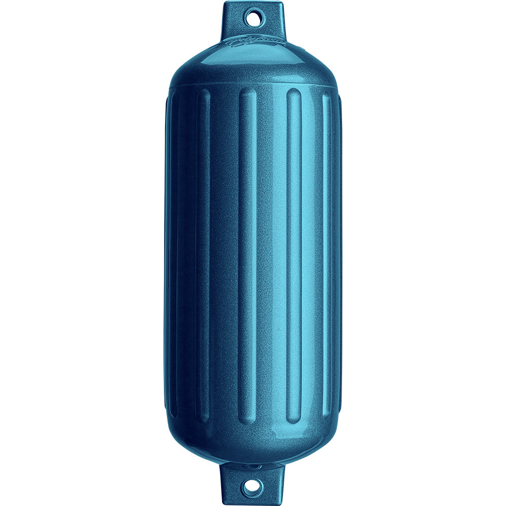 Polyform G-6 Twin Eye Fender 11" x 30" - Metallic Blue [G-6-METALLIC BLUE]