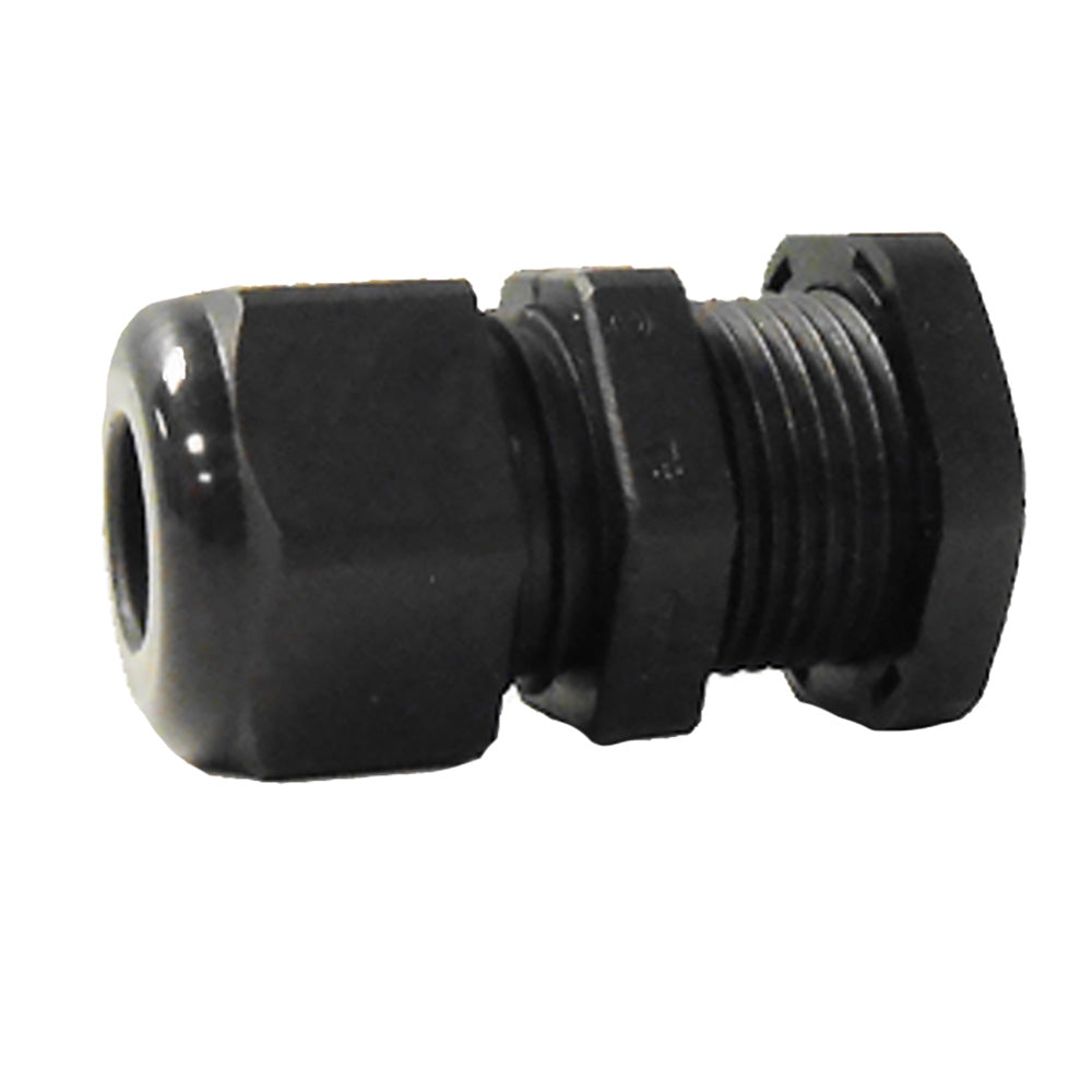 Trident Marine 3/8" Straight Thru-Fitting f/Use w/LPG Copper Tubing or Solenoid Wiring [1438-8876]