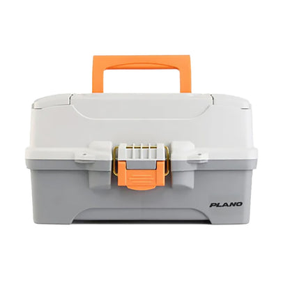 Plano Two-Tray Tackle Box - Light Grey/Dark Grey [P000403]