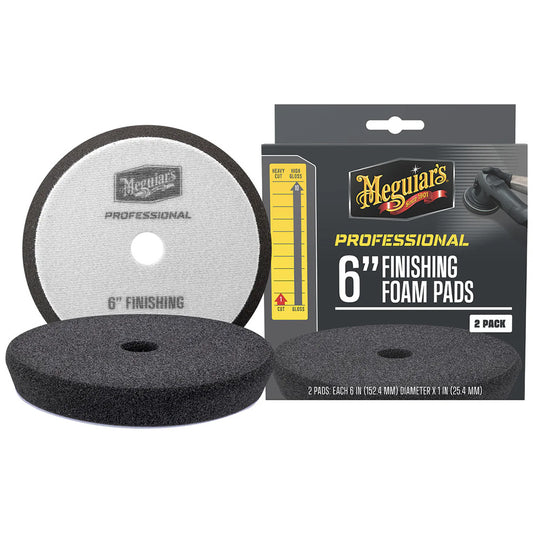 Meguiar's Professional 6" Foam Finishing Pads *2-Pack [M6FFP2]