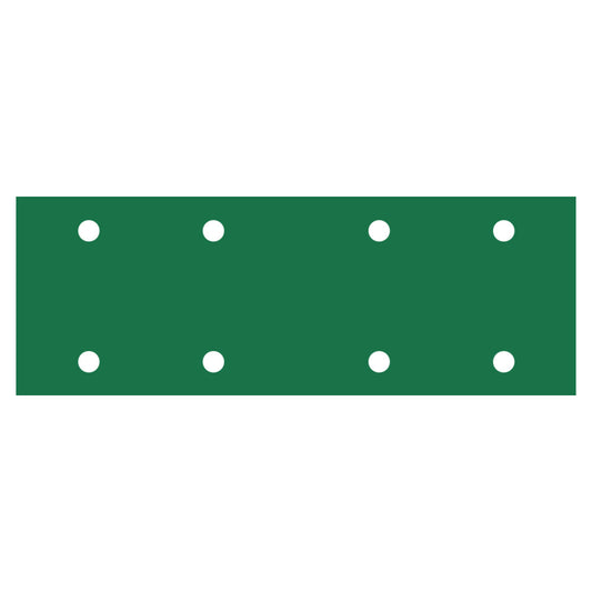 RUPES PROCUT Film Abrasive Sheets 70mm x 200mm (2.75" x 7.8") - 8 Holes - P80 Grit *Box of 50pcs [9.45FF080]