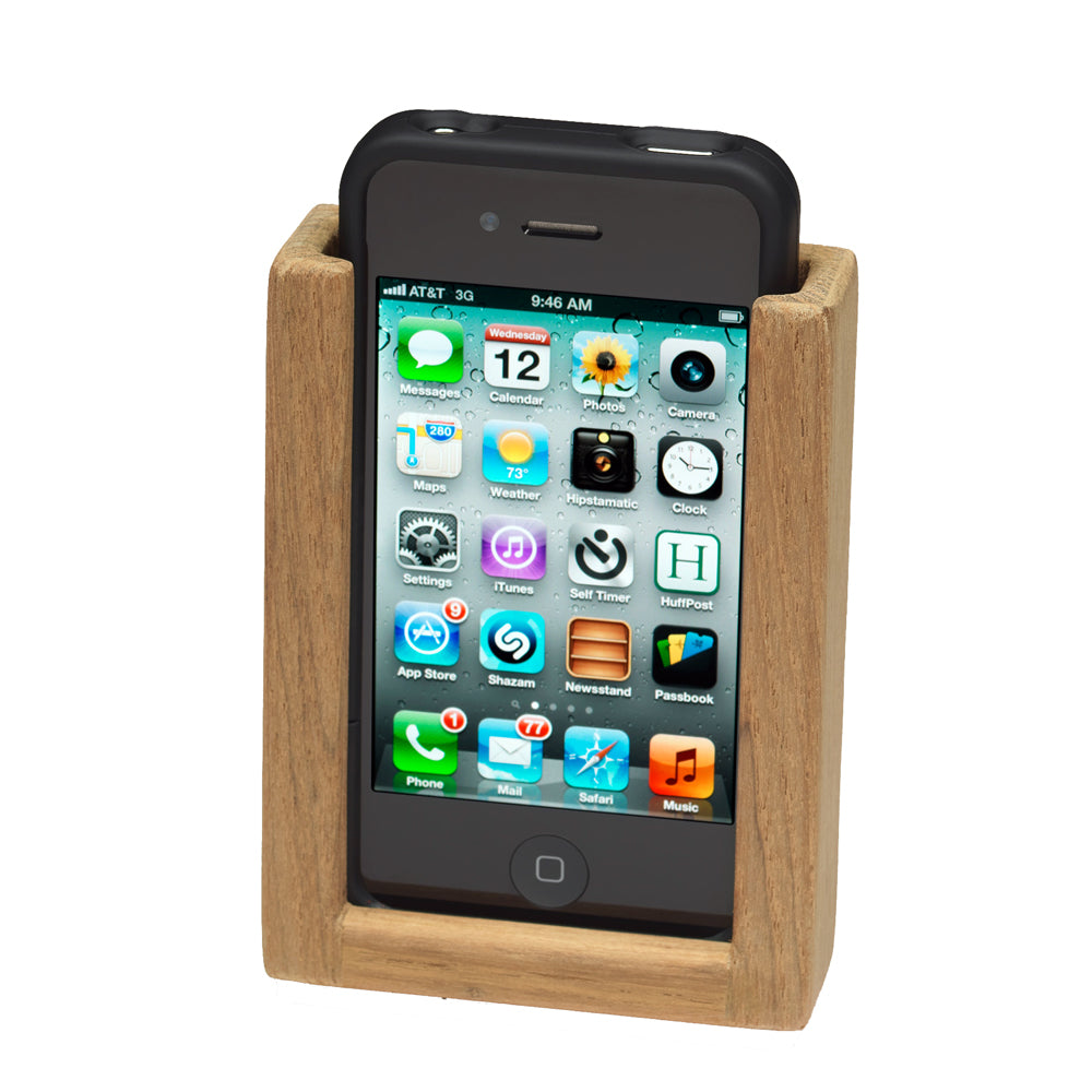 Whitecap Teak Phone Holder
