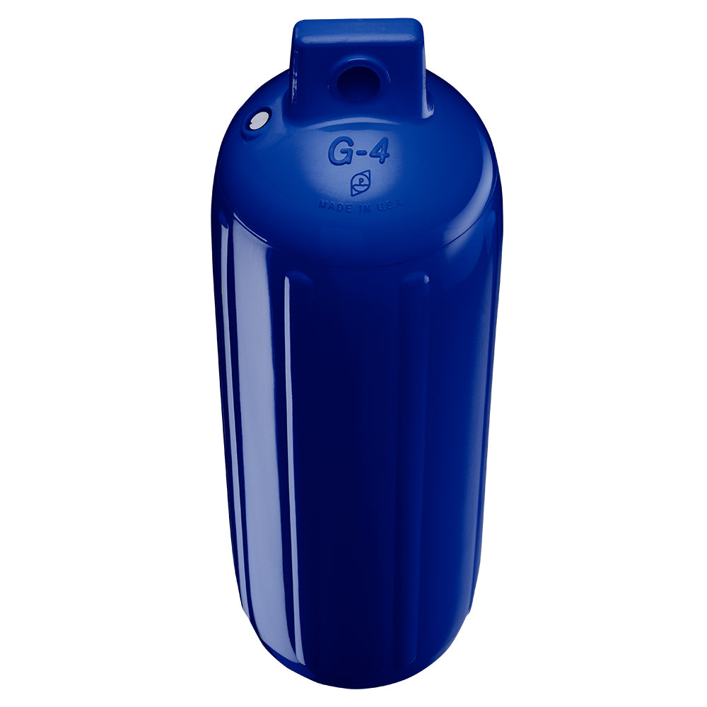 Polyform G-4 Twin Eye Fender 6.5" x 22" - Cobalt Blue w/Adapter [G-4-COBALT BLUE]