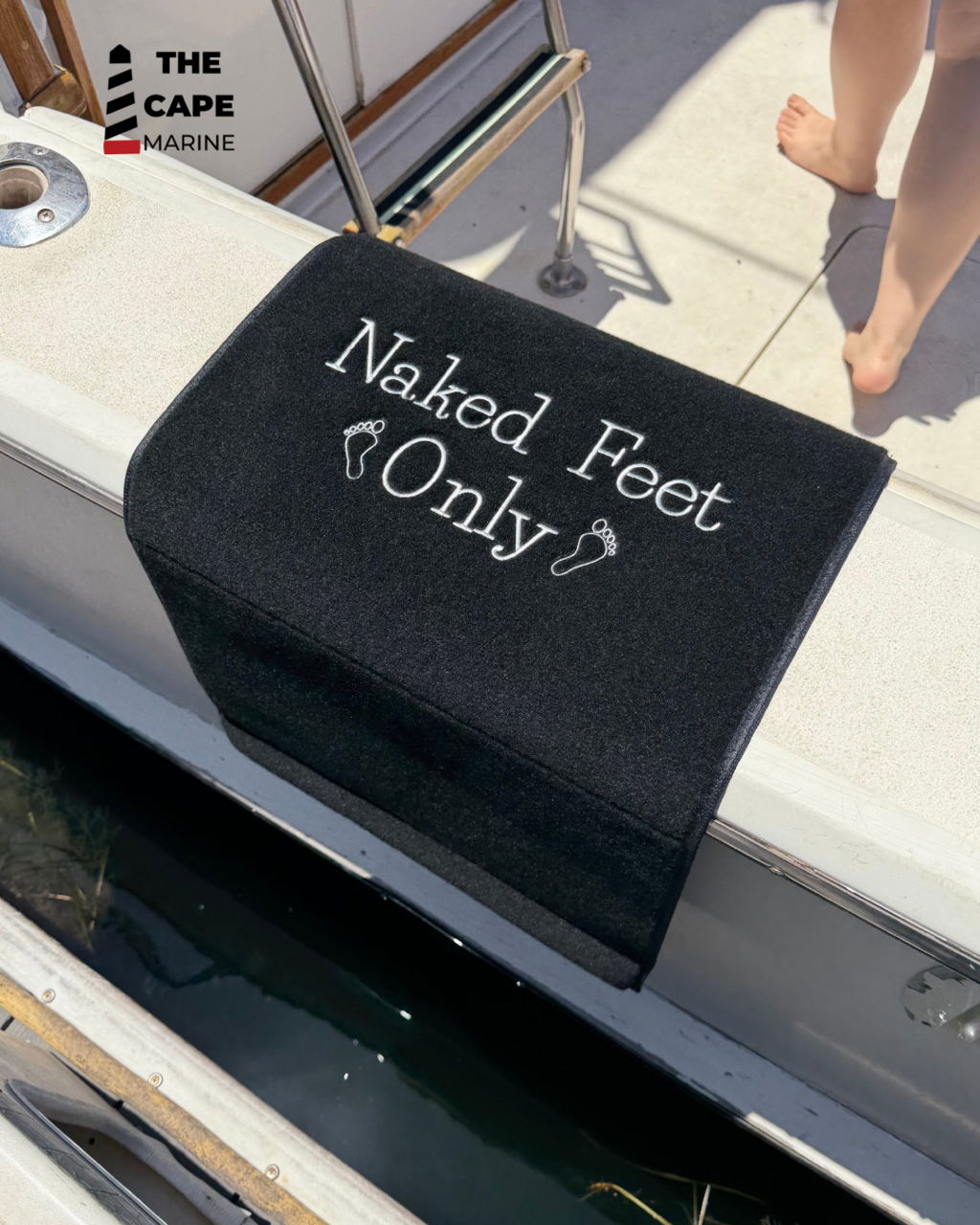 Naked Feet Only Gunwale Boarding Mat