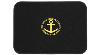 Premium Embroidered Icon Mats - Anchor, Compass, Pirate or Tuna