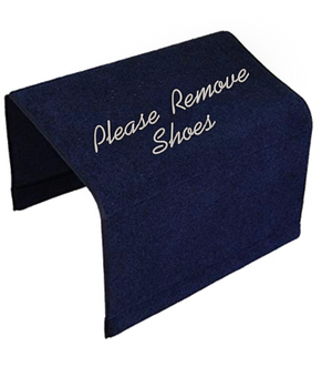 Please Remove Shoes Gunwale Boarding Mat