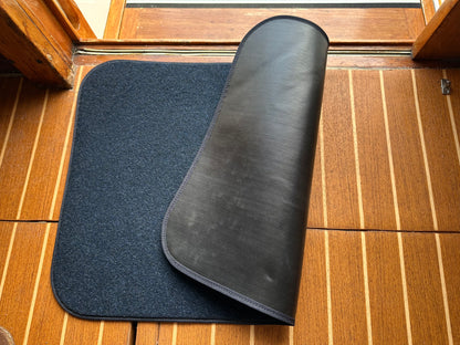 Premium Embroidered Icon Mats - Anchor, Compass, Pirate or Tuna