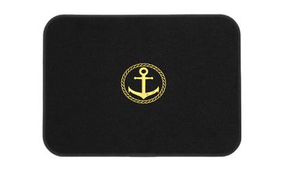 Premium Embroidered Icon Mats - Anchor, Compass, Pirate or Tuna