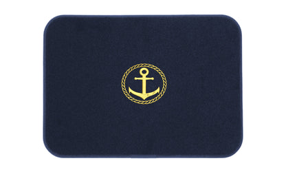 Premium Embroidered Icon Mats - Anchor, Compass, Pirate or Tuna