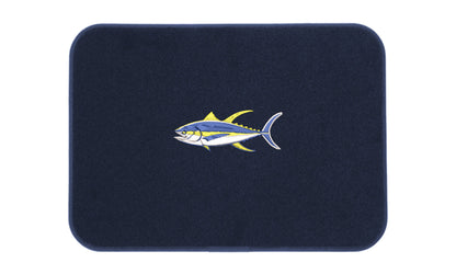 Premium Embroidered Icon Mats - Anchor, Compass, Pirate or Tuna