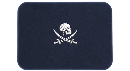 Premium Embroidered Icon Mats - Anchor, Compass, Pirate or Tuna