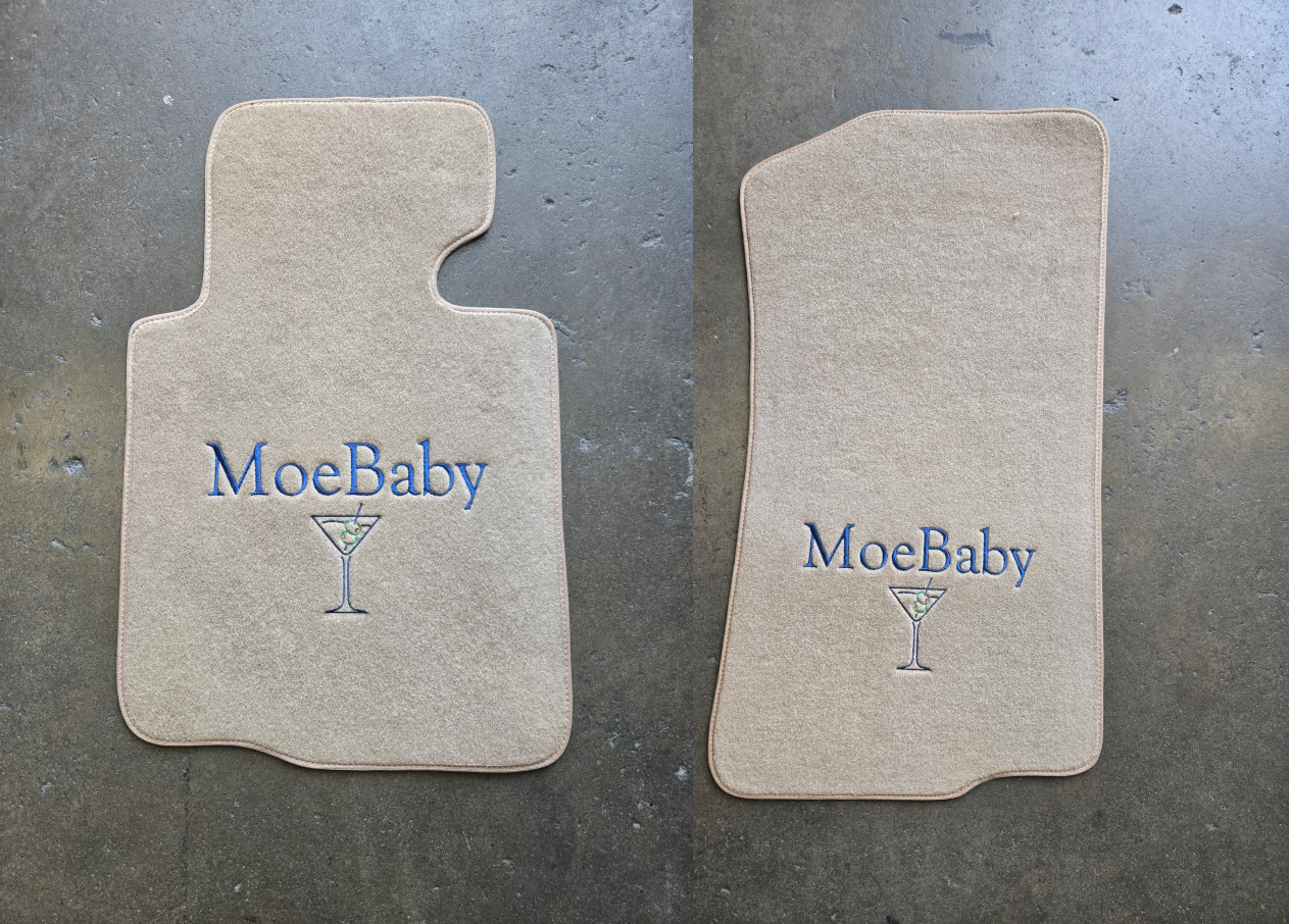 Custom Embroidered Car Mats
