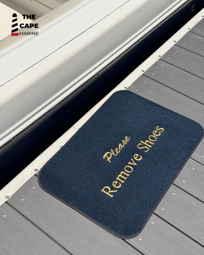Please Remove Shoes Boat Mat
