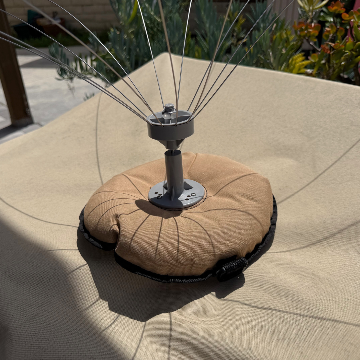Sand Base for Bird Deterrent
