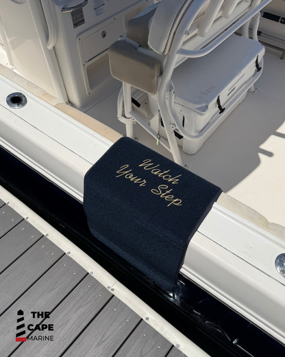 Personalized Gunwale Boarding Mat - MEDIUM