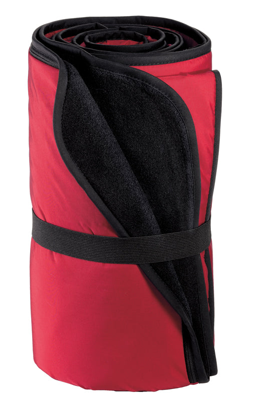 Fleece and Nylon Travel Blanket