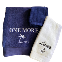 Custom Embroidered Luxury Towels