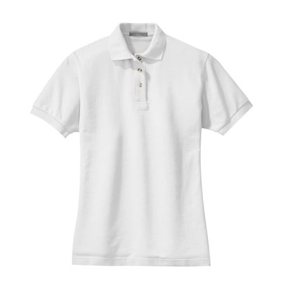 Ladies Pique Knit Polo