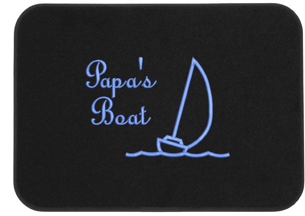 Papa's Boat Mat