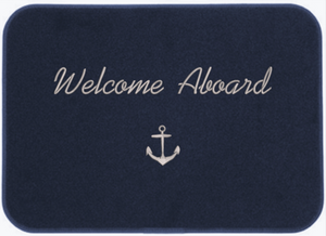 Welcome Aboard Mat New Look!