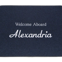 Personalized Boat Mat - LARGE 21"x30"