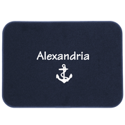 Personalized Boat Mat - MEDIUM 17"x24"