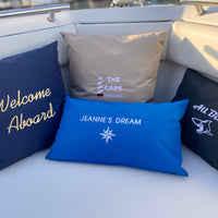 Personalized Outdoor Pillows 18 x 18