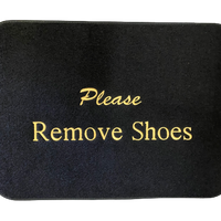 Please Remove Shoes Boat Mat